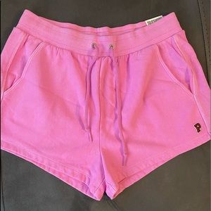 Victoria secret pink high waist sweatshirt shorts